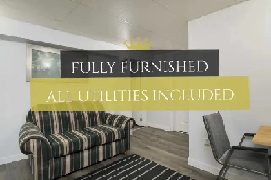C7 BSMT - 3 BEDROOMS | FULLY FURNISHED ALL UTILITIES INCLUDE