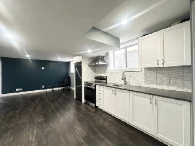 1 BEDROOM   DEN BASEMENT APARTMENT FOR RENT