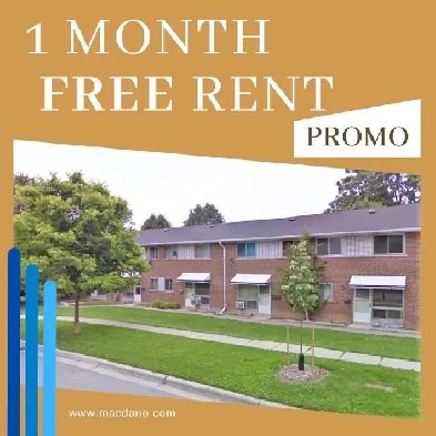 BEAUTIFUL 4 BEDROOM TOWNHOUSE with 1 MONTH FREE RENT
