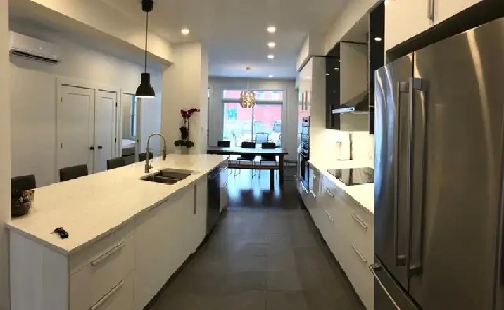 Super bel appart , grand 4 1/2 reconstruit en 2019-open concept