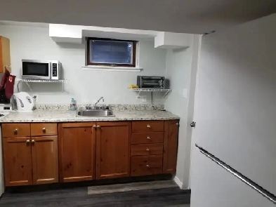 1 bedroom basement apartment for rent