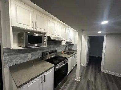 2-Bed, 1.5-Bath Legal Basement Apartment for Rent.