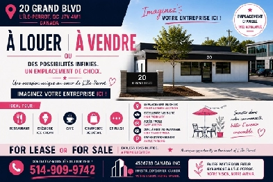 Prime Commercial Property For Lease or For Sale