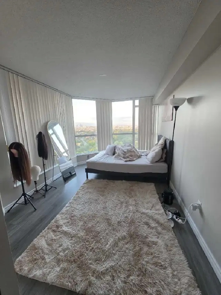 private Bedroom with Private washroom in a Condo.
