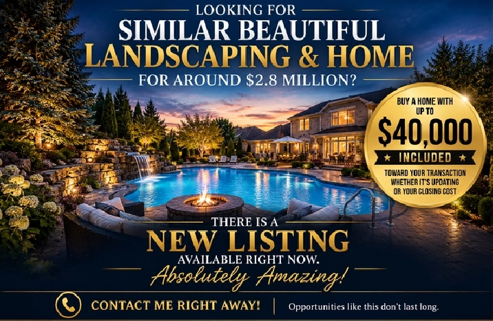 LOOKING FOR A BEAUTIFUL HOME WITH RESORT-STYLE LANDSCAPING?
