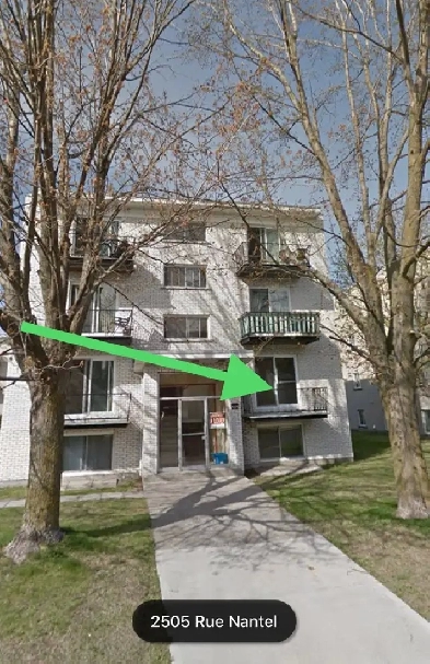 4 ½  à Rue Nantel, Brossard - 2 chambres, stationnement