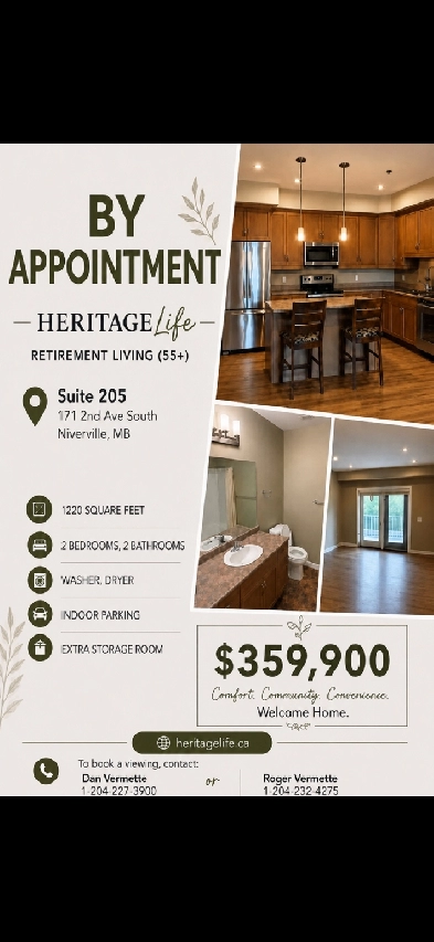 55  condo in Niverville