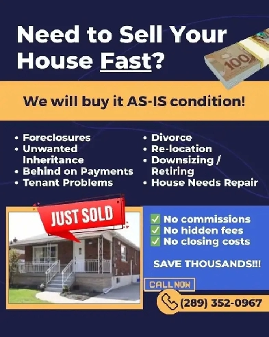 SELL YOUR HOUSE FAST⏱️& STRESS FREE!
