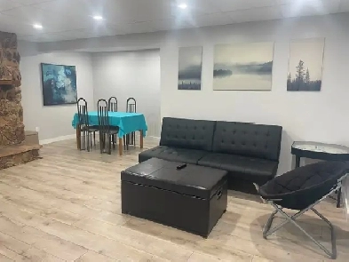 FURNISHED For Rent Renovated (Short Term Oct & Nov & Dec))