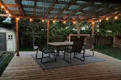 Maison Longueuil près du pont J-C ,  sans voisin à l’arrière!