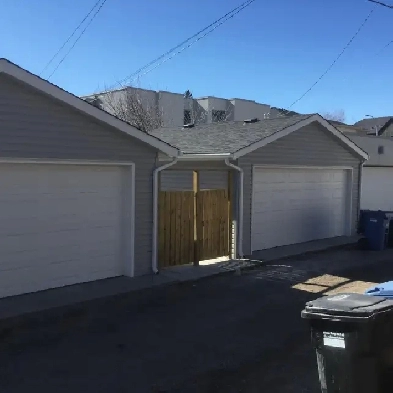 Double Garage for rent in Marda Loop
