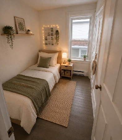 4 belles chambres / logement chaleureux et central