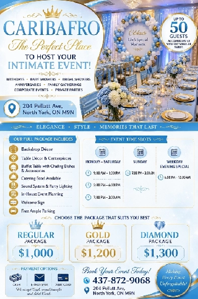 Party Hall rental
