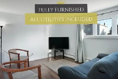 C5 BSMT - 2 BEDROOMS APARTMENT – FULLY FURNISHED | ALL UTILITIES