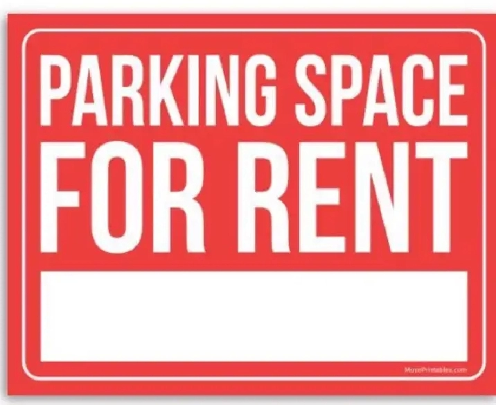 Parking space available