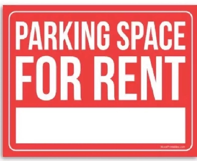 Parking space available