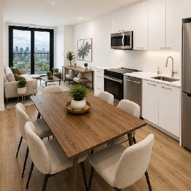 Brand-New 1 Bedroom   Den at 30 Francis | TEK Tower