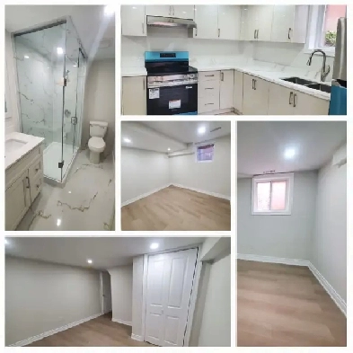 3-Bedroom Basement Available For Rent in Mississauga