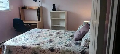 chambre meublée dans un 4 1/2 propre et calme