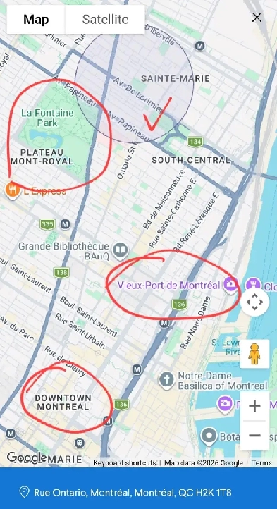 Rénové style Condo, 10 minutes de Metro, Proche de Centre Ville
