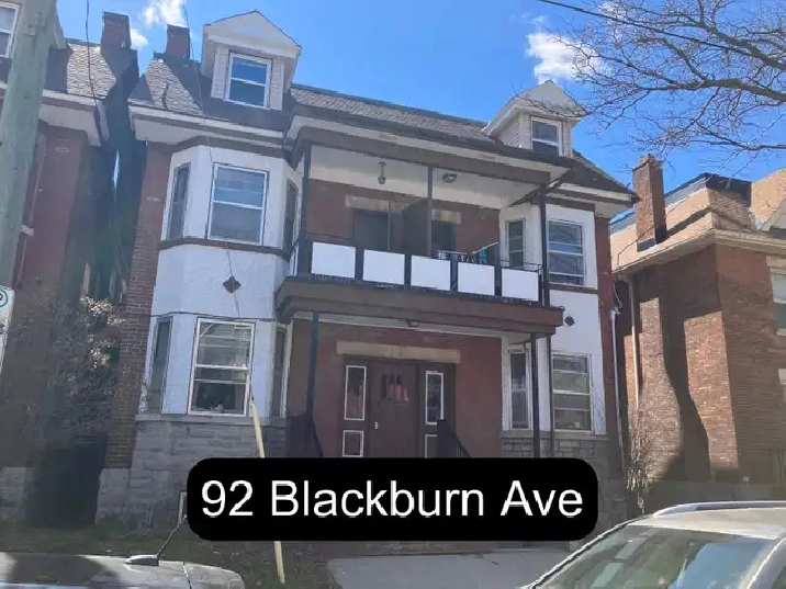 3 Bedroom Sandy Hill Apartment for Rent (92 Blackburn Ave)