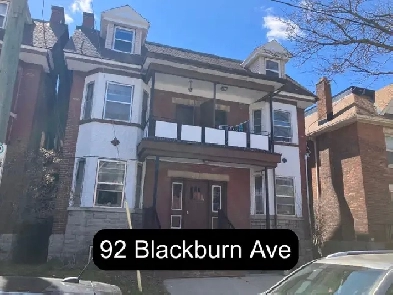 3 Bedroom Sandy Hill Apartment for Rent (92 Blackburn Ave)