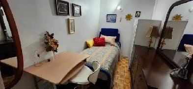 Chambre privée à Montréal tout inclus, fille étudiante ou femme