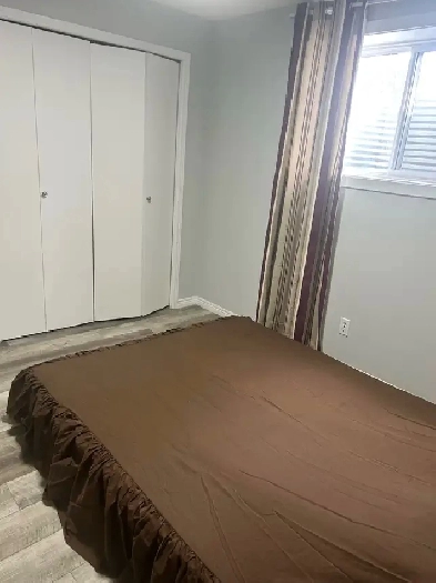 private one bedroom in a legal basement in NENE