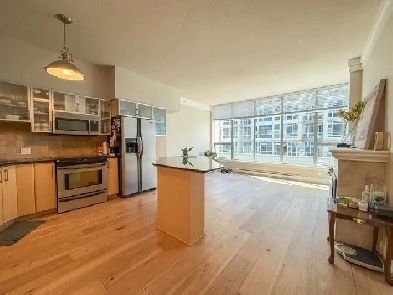 Beautiful Large 1 Bed   Den in Quality Steel & Concrete Building