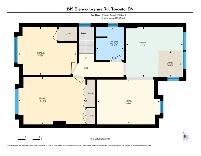 Bright 2-Bedroom Apartment in High Park