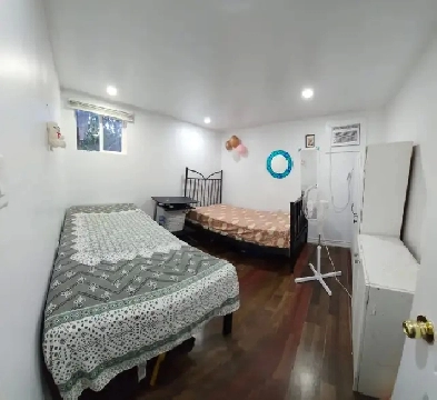 Furnished Sharing  Room,  Main floor Downtown Brampton - OCT 01