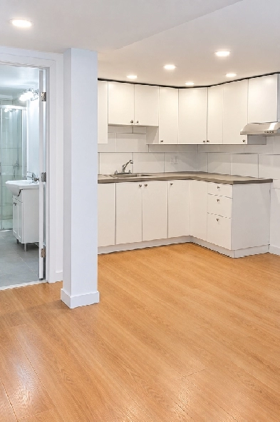 Logement de 4 ½, dans un triplex,
