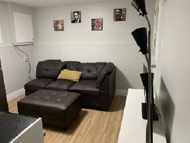 Full basement for rent furnished
