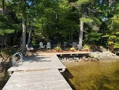 Muskoka Beach Front Cottage