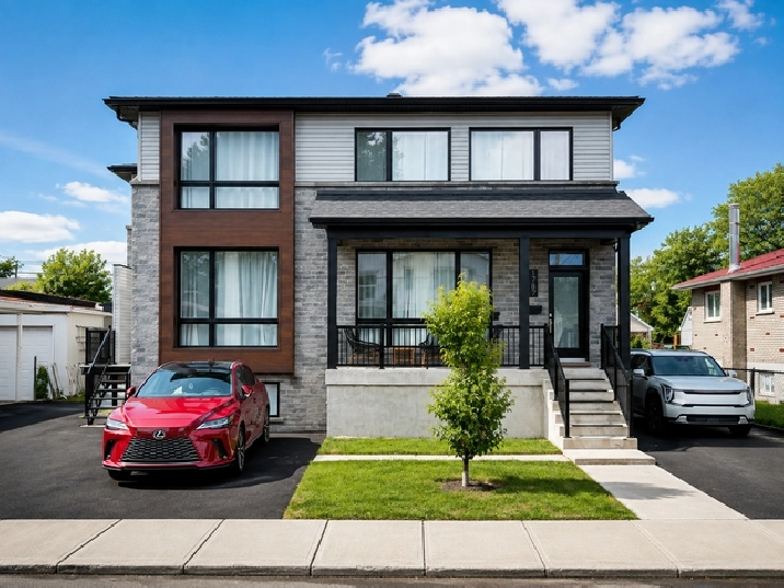 A LARGE TOWNHOUSE IN ST-HUBERT IS NOW FOR RENT!