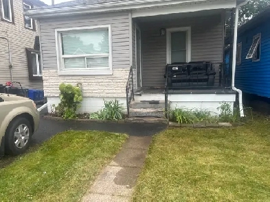 Full detached bungalow with finished basement for rent