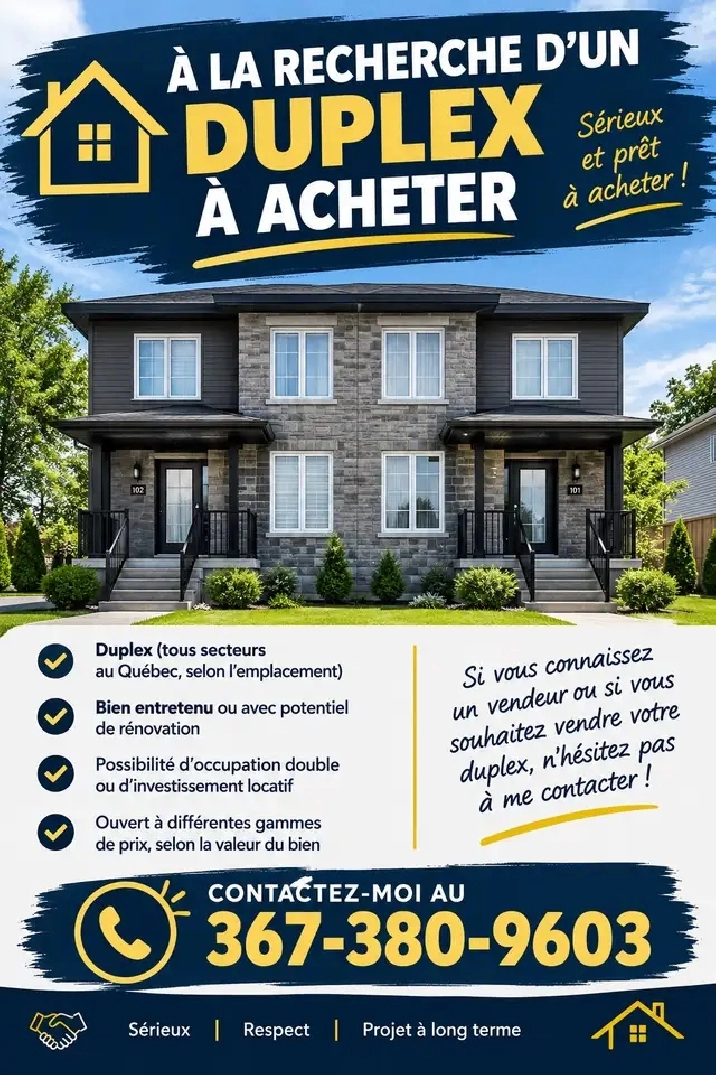 Achat de duplex