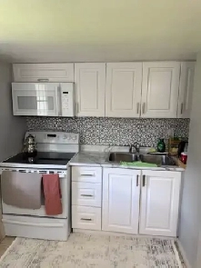 Walk out one bedroom apartment