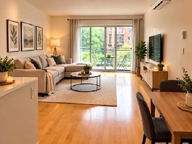 GRATUIT SEPTEMBRE Superbe condo 4½–2 chambres-Disponible MTN