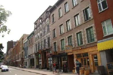 Magnifique grand 3½ rue St-Jean beau cachet rénové JANVIER
