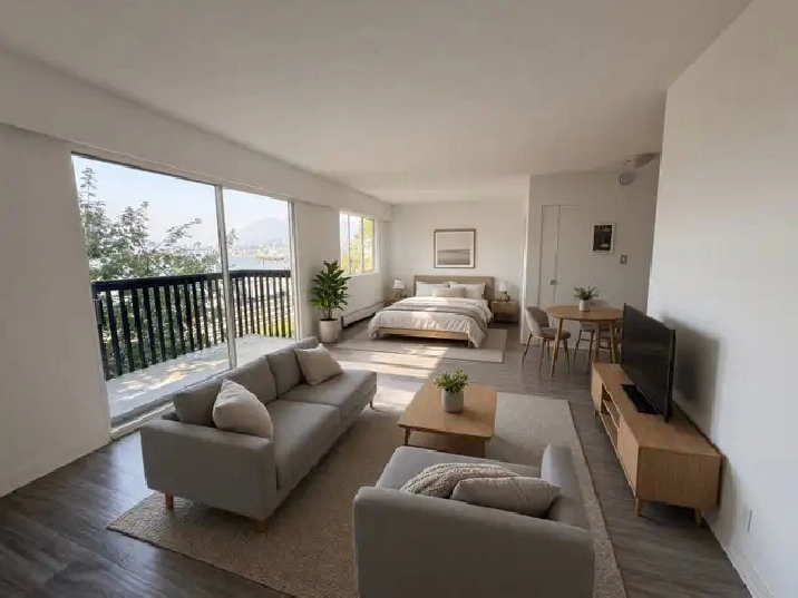 Just Renovated | Large Studio | Steps to Waterfront Park | $1649