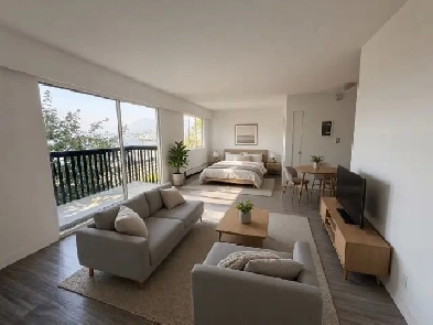 Just Renovated | Large Studio | Steps to Waterfront Park | $1649