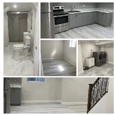 Bright 2-Bedroom Basement Apartment in Mississauga