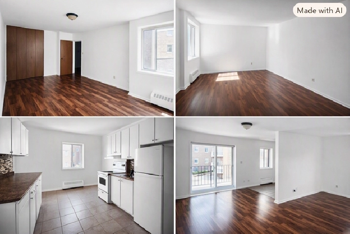 LARGE 1 Bedroom/Bal. Clean Quiet FREE PARKING $1479.   Elec.