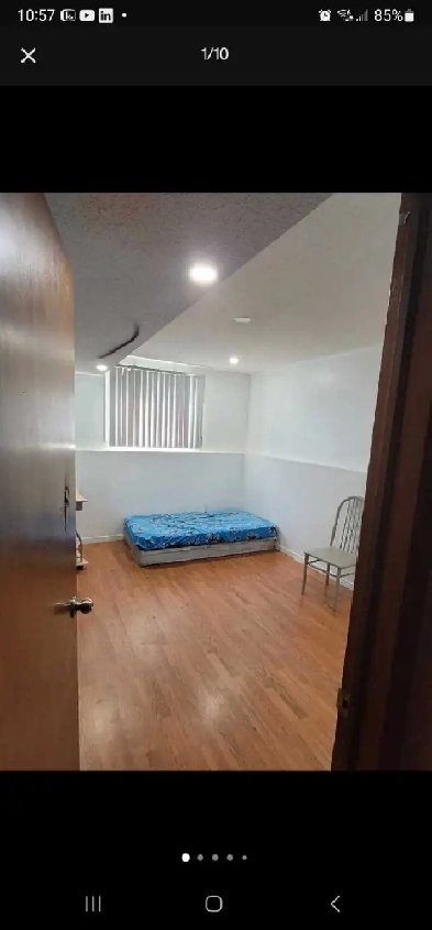 Basement room 650$ inclusive all.