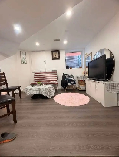 one bedroom basement (Furnished) for rent from 1st Oct