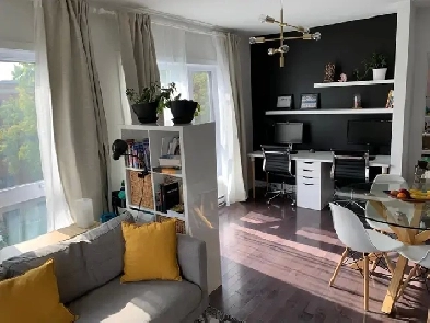 Villeray | Condo meublé 2 chambres | Libre le 1er octobre