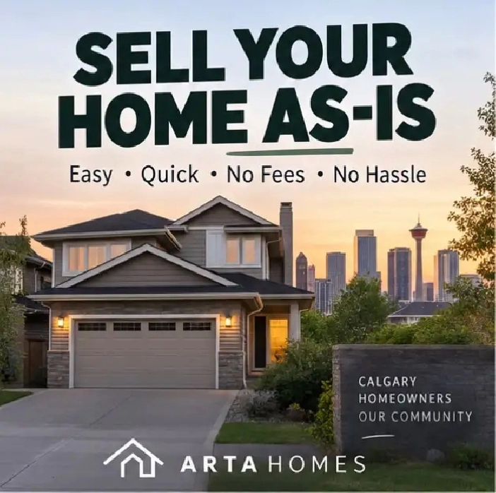 Sell Your House As-Is in Calgary – No Repairs, No Fees