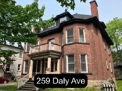 Large Sandy Hill Bachelor/Studio Apartment for Rent (259 Daly)