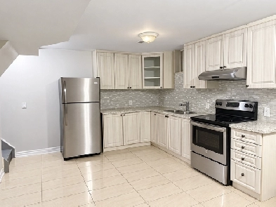 Spacious Legal 2-Bedroom Basement for Rent, Steeles & Ching